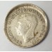 AUSTRALIA 1952 . THREEPENCE . ERROR . OFF CENTRE MIS-STRIKE